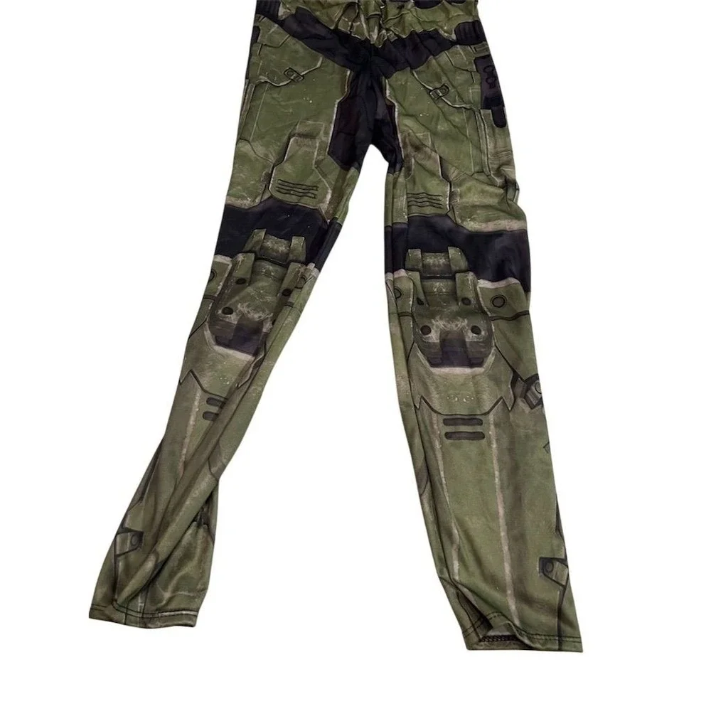 Halo Infinite Master Chief Kids Halloween Costume with Helmet Size 10-12 cosplay - Picture 8 of 12